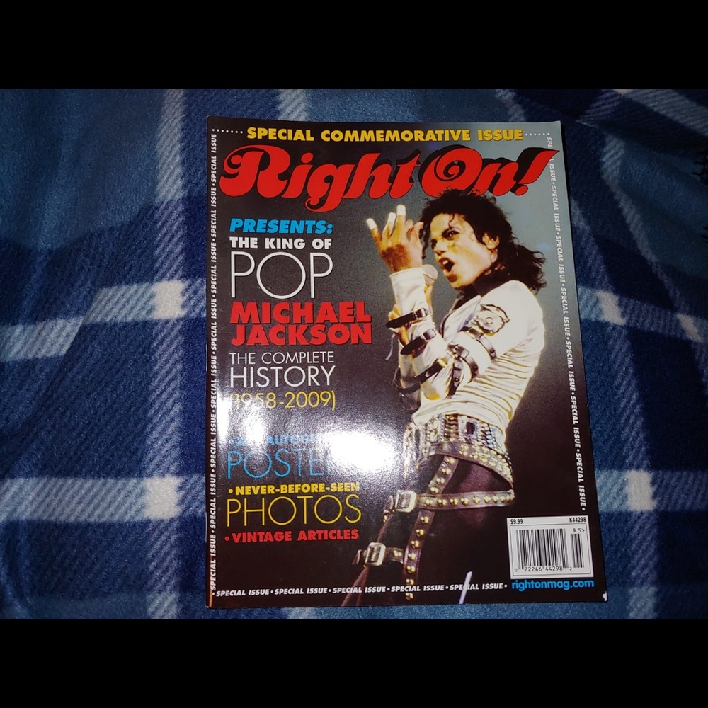 Right On! Michael Jackson Commemorative Magazine